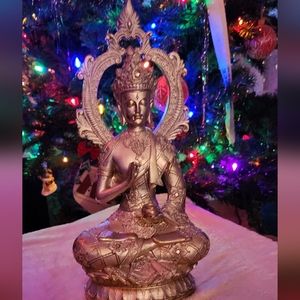 17’ China Buddha StatueSilver-plated, gold-plated color